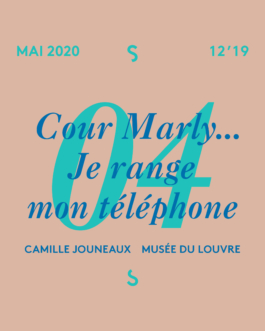 Visuel Instagram du podcast Sens de la visite, identité visuelle Jean-Charles Abrial