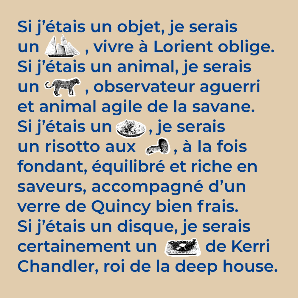 Marie-Ange Juet, la fondatrice de l'agence Altitude se présente de manière humoristique sur son site internet, direction artistique Jean-Charles Abrial