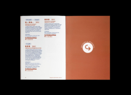 Page du livret de formation 2026 de l'Institut National du Patrimoine, design Jean-Charles Abrial